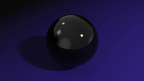 Magnetic Ball (Black) by Iarvel Magic by Murphy's Magic Supplies, Inc.