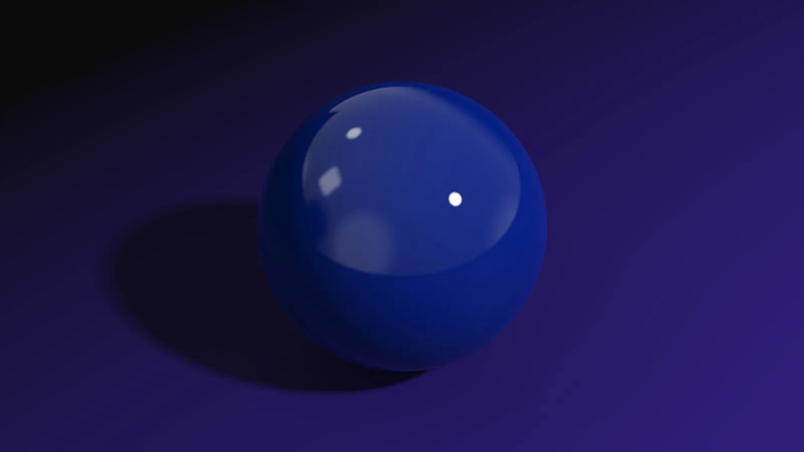 Magnetic Ball (Blue) by Iarvel Magic by Murphy's Magic Supplies, Inc.