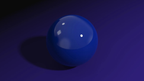 Magnetic Ball (Blue) by Iarvel Magic by Murphy's Magic Supplies, Inc.