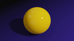 Magnetic Ball (Yellow) by Iarvel Magic by Murphy's Magic Supplies, Inc.