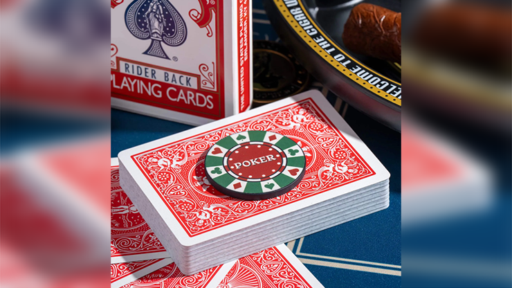 Wormhole Deck (Red) by N2G & WZ by Murphy's Magic Supplies, Inc.