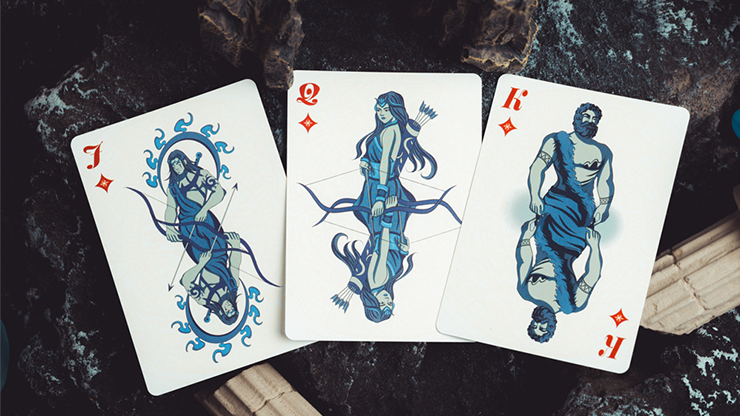 Gilded Atlantis: Water Playing Cards by Murphy's Magic Supplies, Inc.