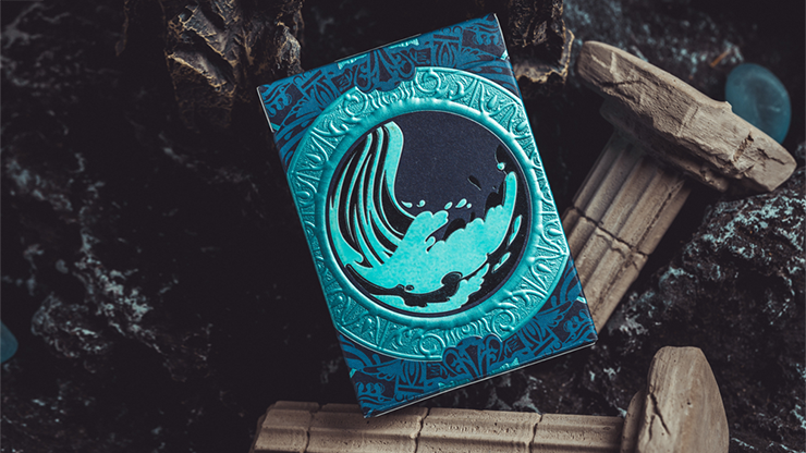 Gilded Atlantis: Water Playing Cards by Murphy's Magic Supplies, Inc.