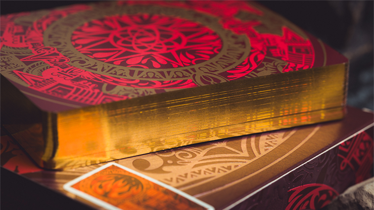 Gilded Atlantis: Fire Playing Cards by Murphy's Magic Supplies, Inc.
