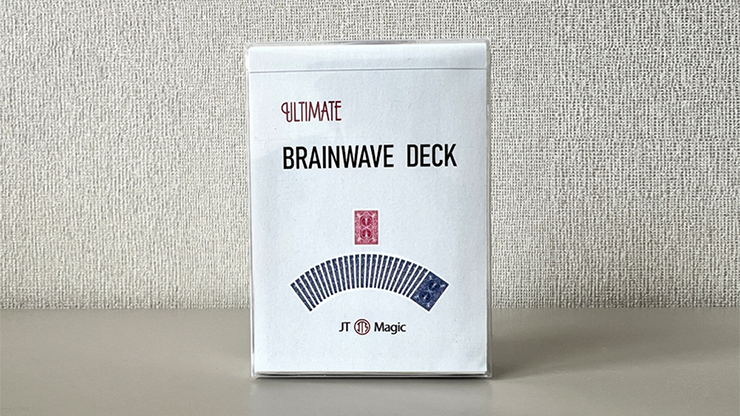 Ultimate Brainwave Deck (Red) by JT by Murphy's Magic Supplies, Inc.