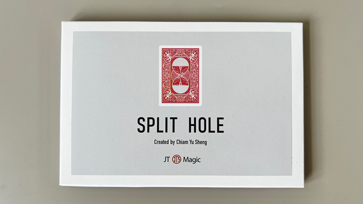 Split Hole (Red) by Chiam Yu Sheng and JT Magic by Murphy's Magic Supplies, Inc.