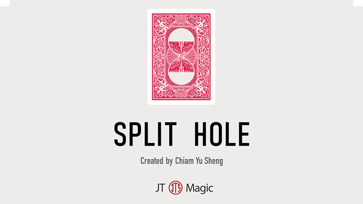 Split Hole (Blue) by Chiam Yu Sheng and JT Magic by Murphy's Magic Supplies, Inc.