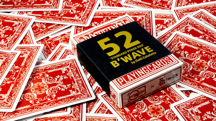52 B'Wave (Poker Size) by Iñaki Zabaletta by Murphy's Magic Supplies, Inc.