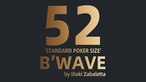 52 B'Wave (Poker Size) by IÃ±aki Zabaletta by Murphy's Magic Supplies, Inc.