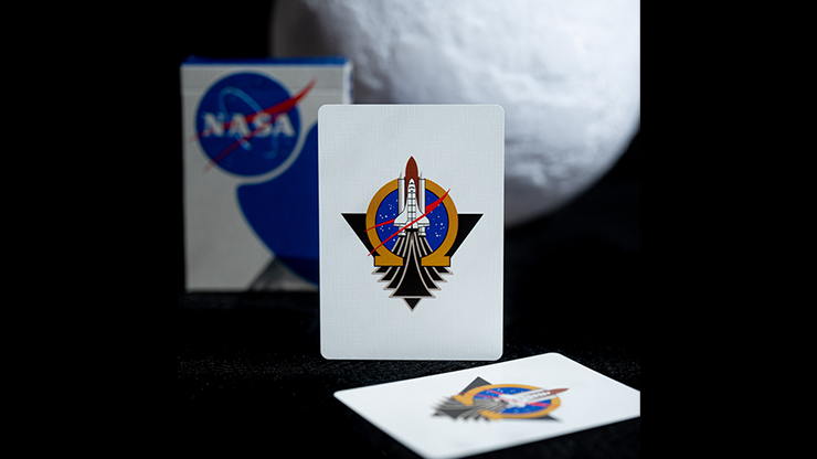 NASA Foil Meatball Logo Playing Cards by Murphy's Magic Supplies, Inc.