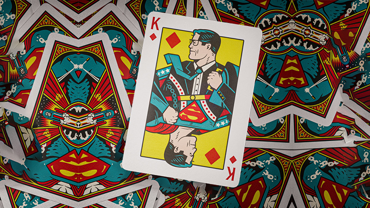 Superman Playing Cards by theory11 by Murphy's Magic Supplies, Inc.