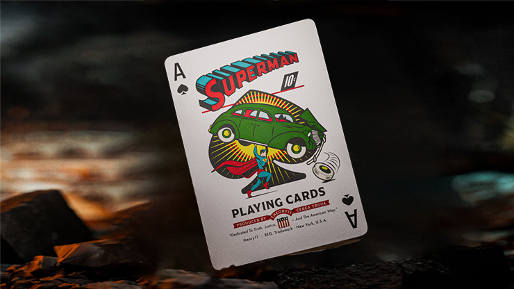 Superman Playing Cards by theory11 by Murphy's Magic Supplies, Inc.