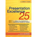 Presentation Excellence: 25 Tricks, Tips & Techniques for Professional Speakers and Trainers - Paperback - Big Tim's Magic Emporium