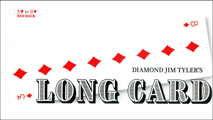 Long Card by Diamond Jim Tyler by Murphy's Magic Supplies, Inc.