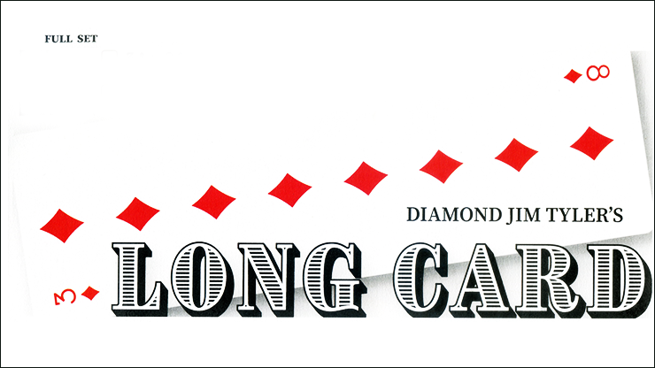Long Card (Set) by Diamond Jim Tyler by Murphy's Magic Supplies, Inc.