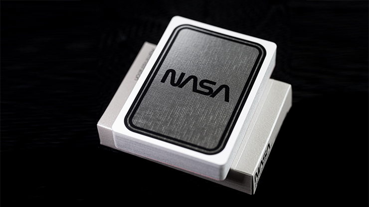 Silver Foil NASA Worm Playing Cards by Murphy's Magic Supplies, Inc.