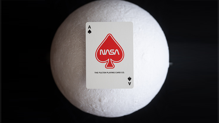 Silver Foil NASA Worm Playing Cards by Murphy's Magic Supplies, Inc.