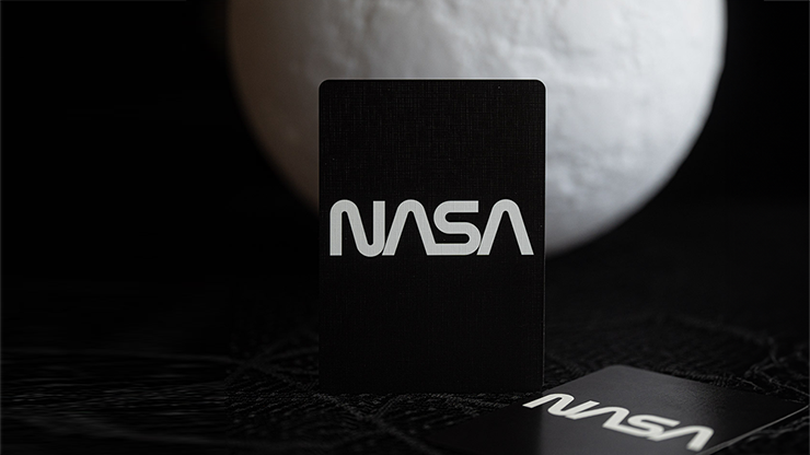 Silver Foil NASA Worm Playing Cards by Murphy's Magic Supplies, Inc.