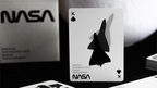 Silver Foil NASA Worm Playing Cards by Murphy's Magic Supplies, Inc.