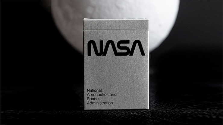 Silver Foil NASA Worm Playing Cards by Murphy's Magic Supplies, Inc.