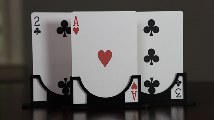 Jumbo Monte Stand (Red) by Jeki Yoo by Murphy's Magic Supplies, Inc.