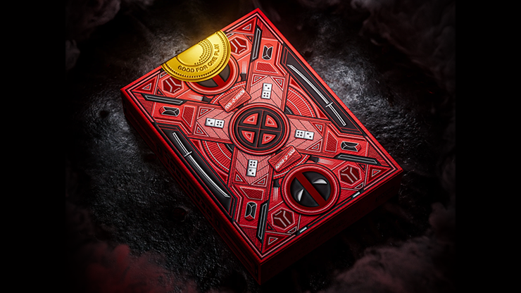 Deadpool Playing Cards by theory11 by Murphy's Magic Supplies, Inc.