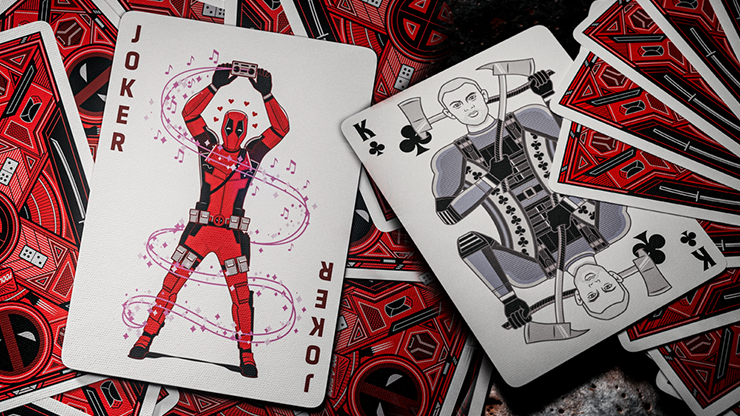 Deadpool Playing Cards by theory11 by Murphy's Magic Supplies, Inc.