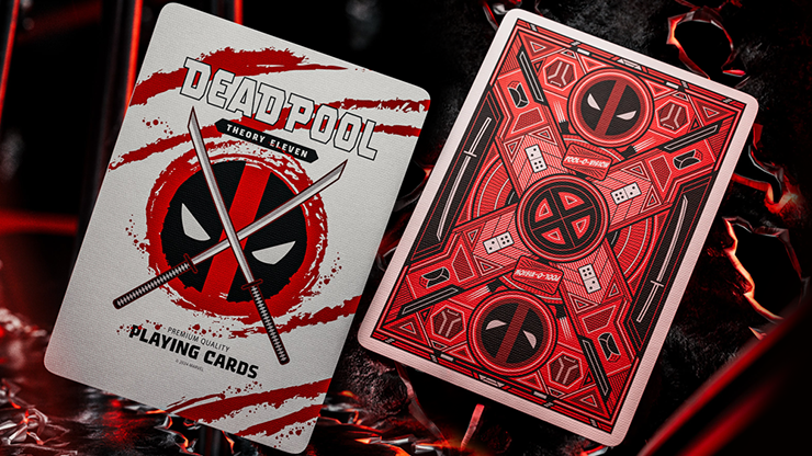 Deadpool Playing Cards by theory11 by Murphy's Magic Supplies, Inc.