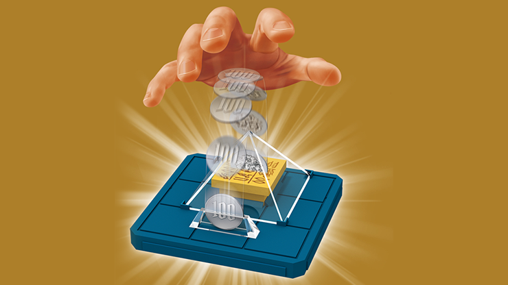 Crystal Pyramid by Tenyo Magic by Murphy's Magic Supplies, Inc.