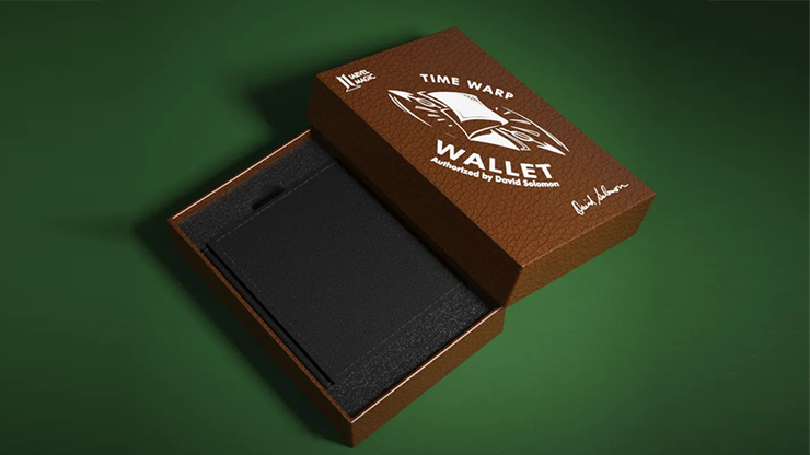 The Time Warp Wallet by Iarvel Magic & David Solomon by Murphy's Magic Supplies, Inc.