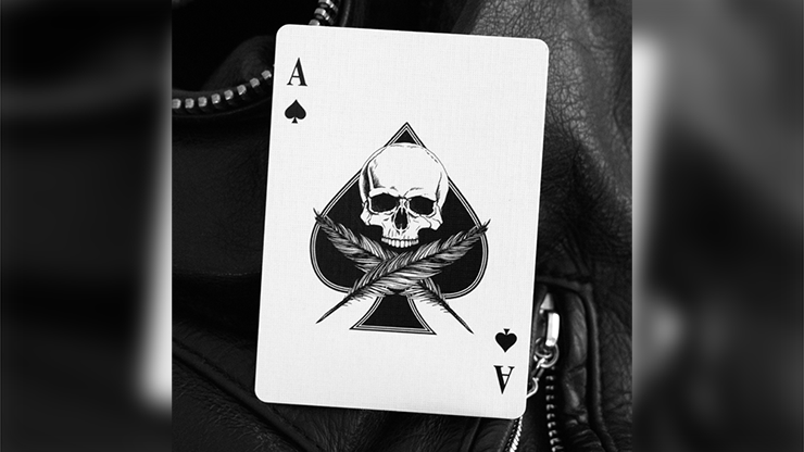 Feather & Bone: The White Cobra's (Limited Edition) Playing Cards by Joel Meyers by Murphy's Magic Supplies, Inc.