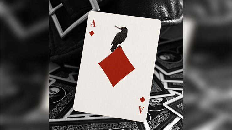 Feather & Bone: The White Cobra's (Limited Edition) Playing Cards by Joel Meyers by Murphy's Magic Supplies, Inc.