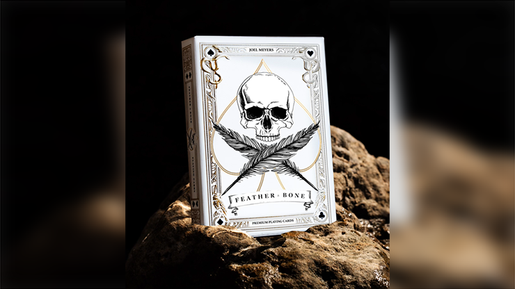 Feather & Bone: The White Cobra's (Limited Edition) Playing Cards by Joel Meyers by Murphy's Magic Supplies, Inc.