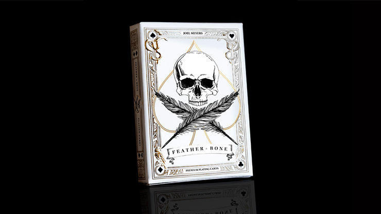 Feather & Bone: The White Cobra's (Limited Edition) Playing Cards by Joel Meyers by Murphy's Magic Supplies, Inc.
