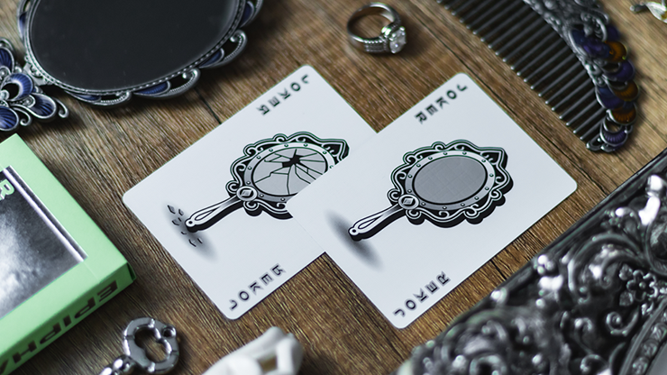 Reflections Epiphany (Green) Playing Cards by Emily Sleights by Murphy's Magic Supplies, Inc.