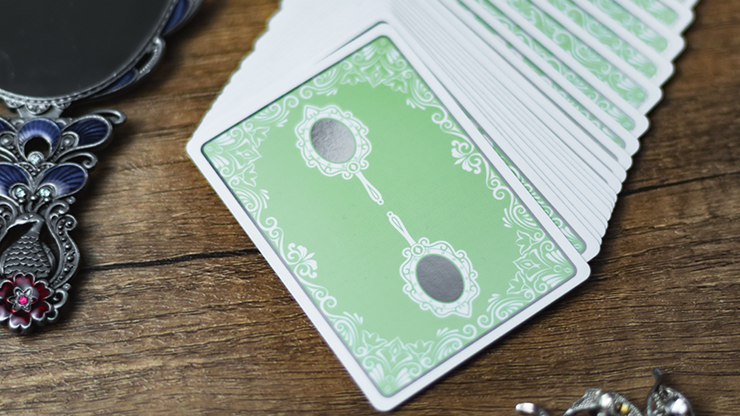 Reflections Epiphany (Green) Playing Cards by Emily Sleights by Murphy's Magic Supplies, Inc.