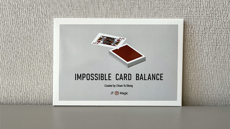 Impossible Card Balance (Blue) by Chiam Yu Sheng and JT by Murphy's Magic Supplies, Inc.