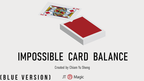 Impossible Card Balance (Blue) by Chiam Yu Sheng and JT by Murphy's Magic Supplies, Inc.