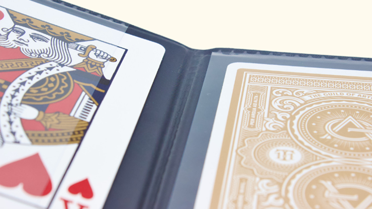 Card Holder Deluxe (2 transparent pockets + 1 hidden pocket)- Dozen by Murphy's Magic Supplies, Inc.