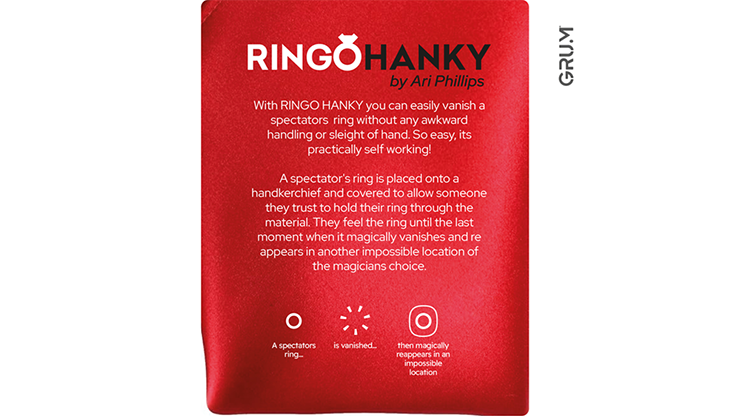 Ringo Hanky (Extra Hanky for BABU) by GRUM® by Murphy's Magic Supplies, Inc.