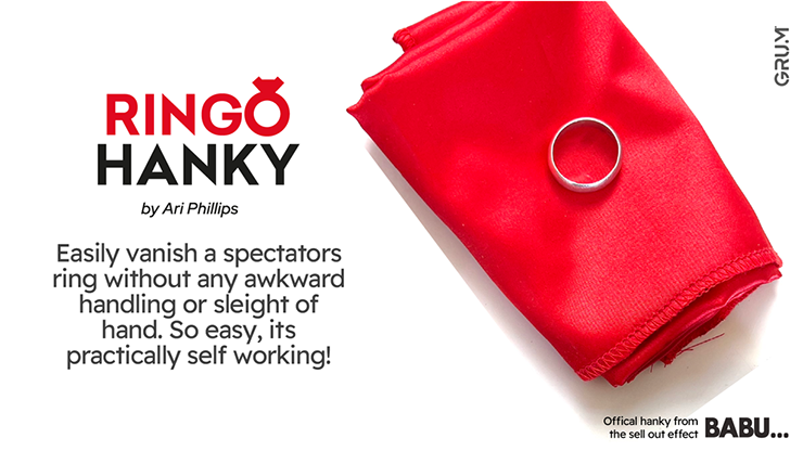 Ringo Hanky (Extra Hanky for BABU) by GRUM® by Murphy's Magic Supplies, Inc.