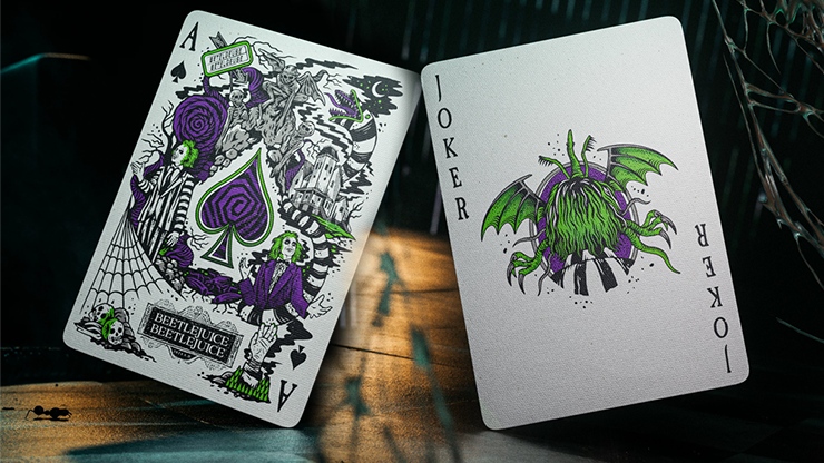 Beetlejuice Playing Cards by theory11 by Murphy's Magic Supplies, Inc.