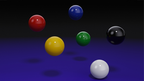 Pure Ball (Ungimmicked Ball Set Blue) by Iarvel Magic by Murphy's Magic Supplies, Inc.