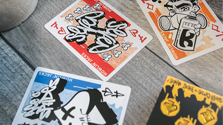 Scrawler 66's Playing Cards by Howlin' Jacks by Murphy's Magic Supplies, Inc.