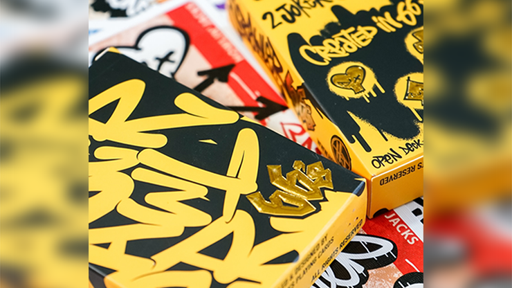 Scrawler 66's Playing Cards by Howlin' Jacks by Murphy's Magic Supplies, Inc.