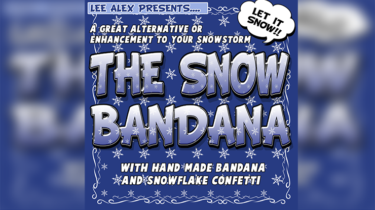 Snow Bandana by Lee Alex by Murphy's Magic Supplies, Inc.
