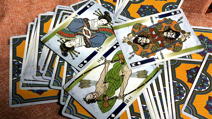 RONIN (Spade Clan Edition Blue) Playing Cards by Kings Wild Project by Murphy's Magic Supplies, Inc.