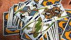 RONIN (Spade Clan Edition Blue) Playing Cards by Kings Wild Project by Murphy's Magic Supplies, Inc.