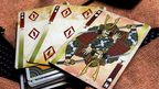 RONIN (Spade Clan Edition Blue) Playing Cards by Kings Wild Project by Murphy's Magic Supplies, Inc.