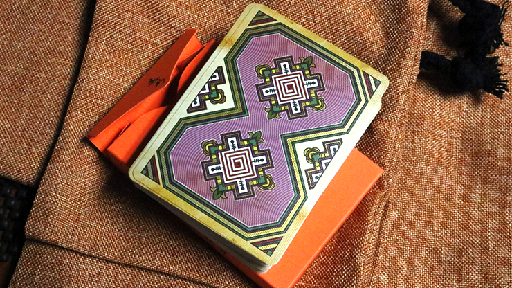 RONIN (Diamond Clan Edition Orange) Playing Cards by Kings Wild Project by Murphy's Magic Supplies, Inc.